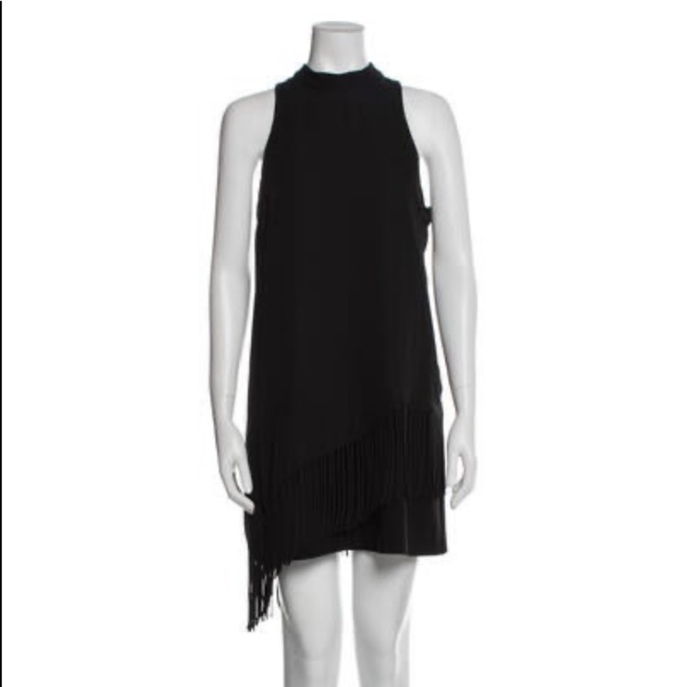 Elizabeth and James black fringe dress